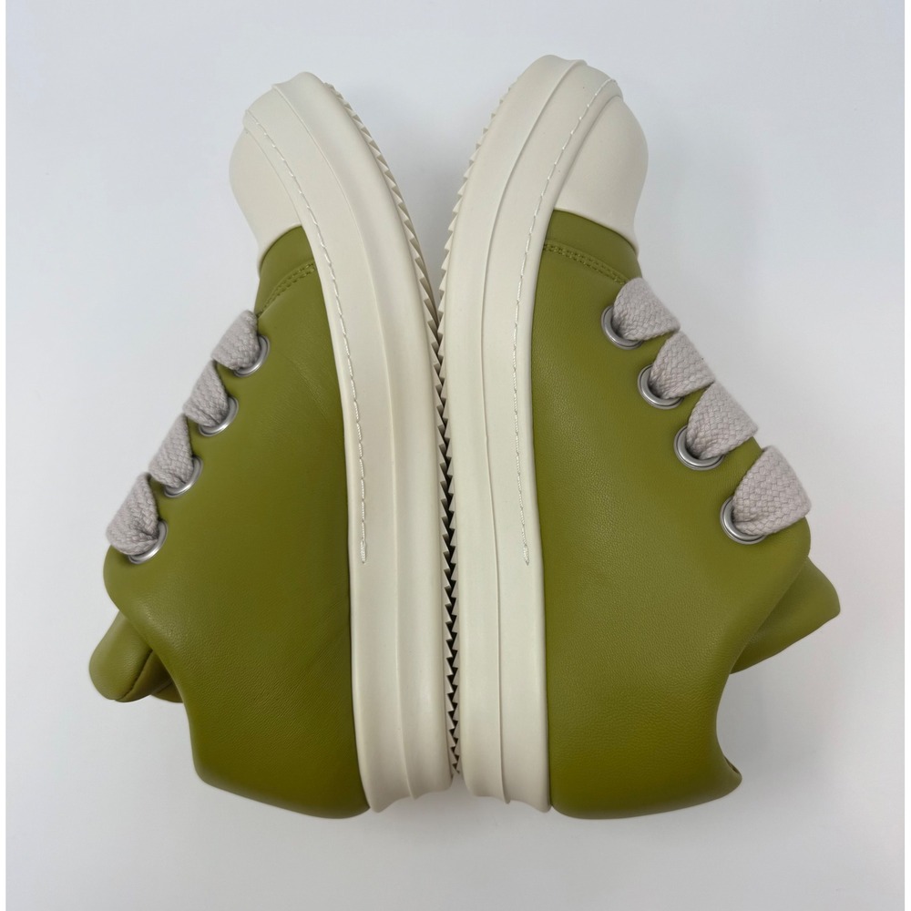 Rick Owens Mainline Padded Jumbo Lace Ramones Green Size 9 US 42 EU - Picture 4 of 8